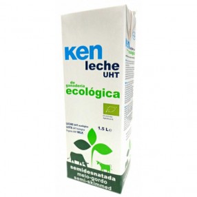 KEN leche ecologica semidesnatada 1 L